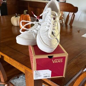 Vans White Sneakers